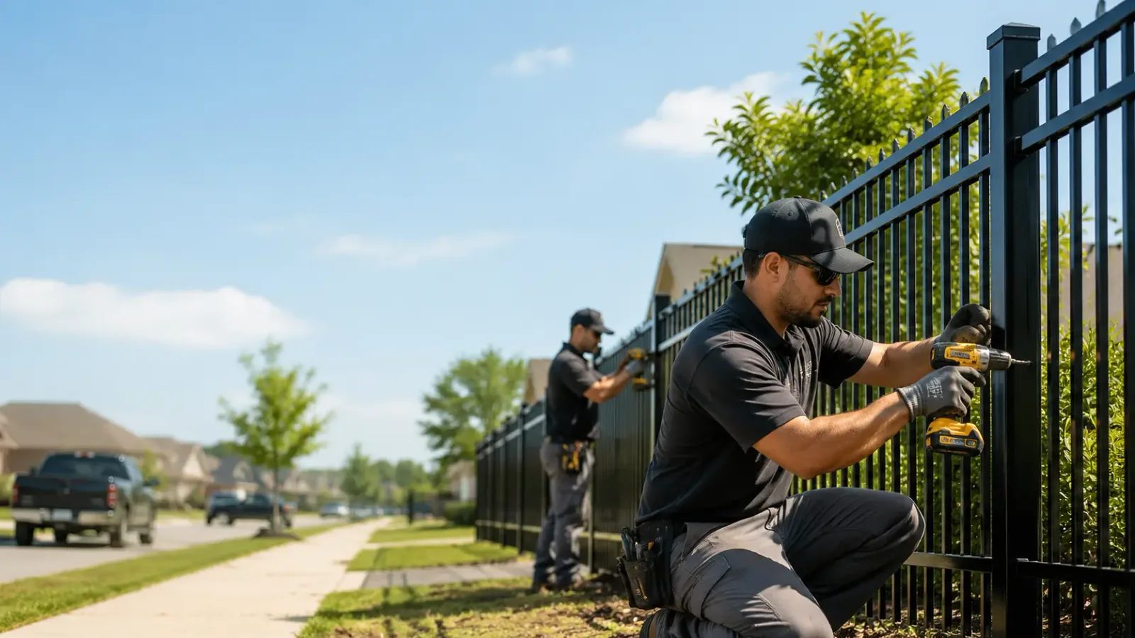 Metal Fence Installation in Richland, MS